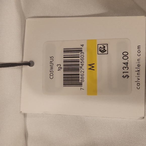 Calvin Klein White Garment - Picture 4 of 5
